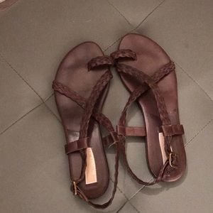 Brown Michael kors sandals
